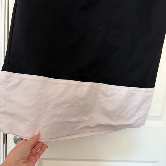 Liz Claiborne Women’s Black and White Sleeveless Midi Dress - Picture 4 of 8